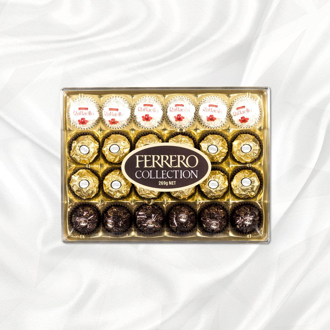 One Pack Ferrero Collection Chocolates Rocher Rondnoir Raffaello 24 Pack Vanjaaran The 1783