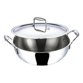 Made In India Stainless Steel 26cm Kadai